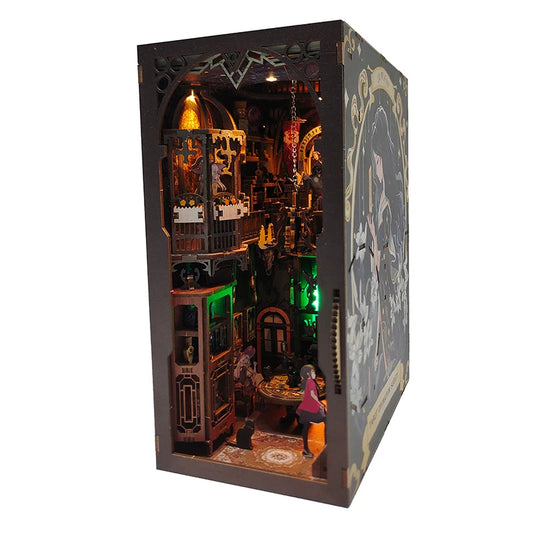 Tarot Divination Book Nook Kit with gothic design